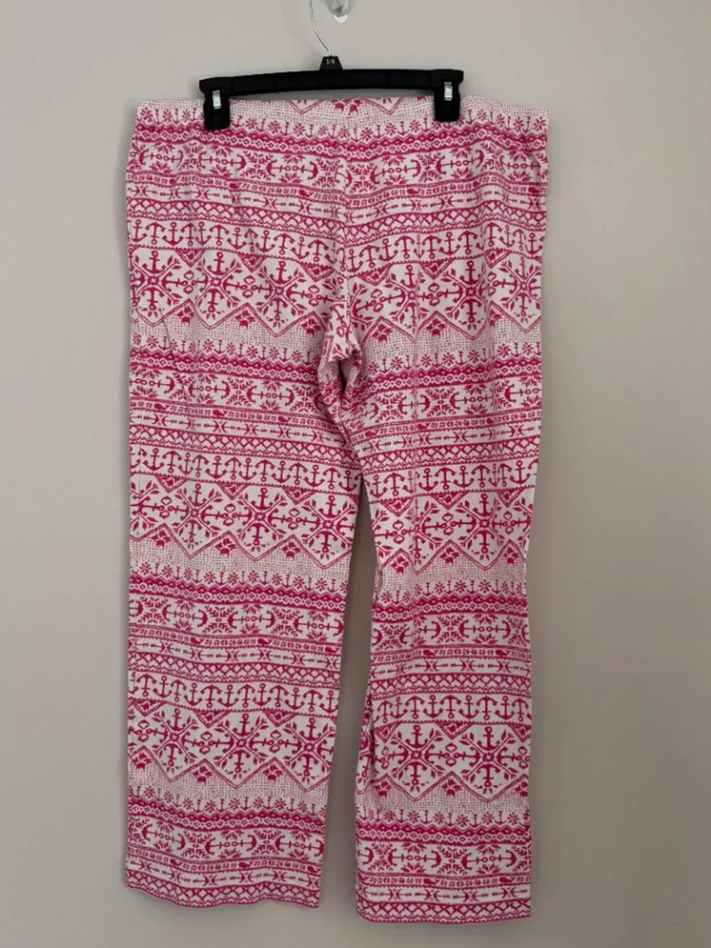 Vineyard Vines Anchor Isle Fair Isle Lounge Pants Preppy Grandmillennial Comfy L